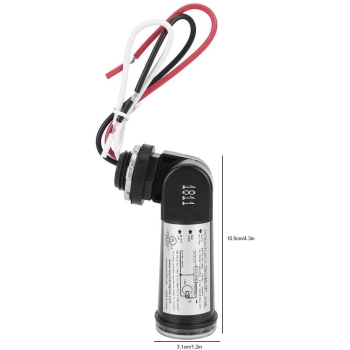 Czujnik światła z włącznikiem sterującym 220V [22070000570]